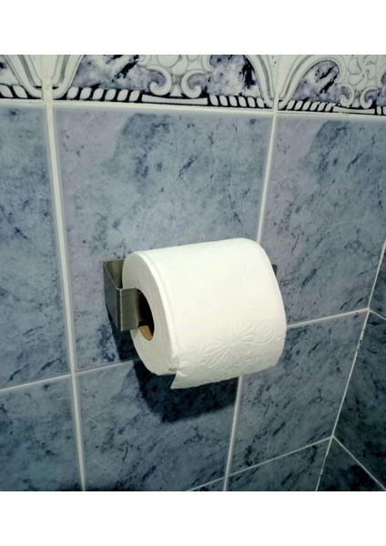 Kendinden Yapışkanlı Wc Kağıtlık Krom
