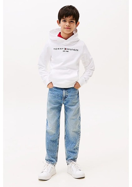 Erkek Çocuk Th Kapüşonlu Sweatshirt - Beyaz fiyatları