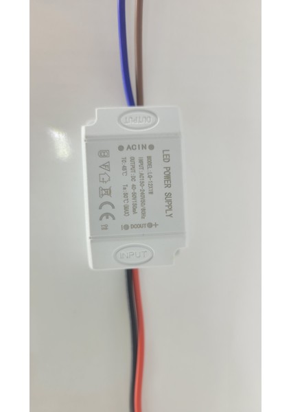 LED Drıver/trafo (12W-12W, 80V-80V, 150MA) LED Panel