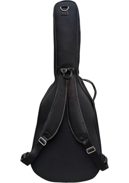 Kingbag-06 Soft Case Elektro Gitar Çantası-Kılıfı-Kalın-Siyah-Fitil-Keten-Su GEÇİRMEZ-GTRSİYAH006