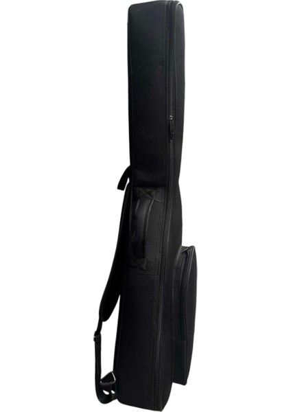 Kingbag-06 Soft Case Elektro Gitar Çantası-Kılıfı-Kalın-Siyah-Fitil-Keten-Su GEÇİRMEZ-GTRSİYAH006