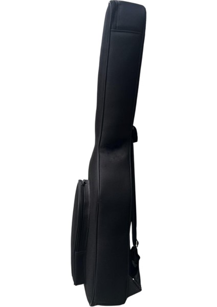 Kingbag-06 Soft Case Elektro Gitar Çantası-Kılıfı-Kalın-Siyah-Fitil-Keten-Su GEÇİRMEZ-GTRSİYAH006