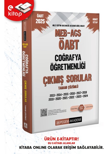 2025 Meb-Ags Öabt Coğrafya Öğretmenliği Tamamı Çözümlü E-Çıkmış S