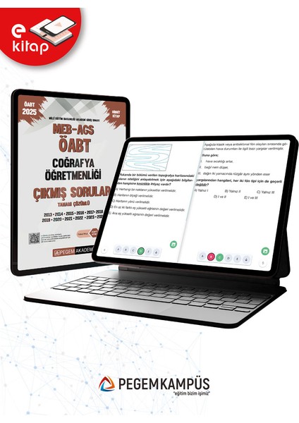 2025 Meb-Ags Öabt Coğrafya Öğretmenliği Tamamı Çözümlü E-Çıkmış S modelleri