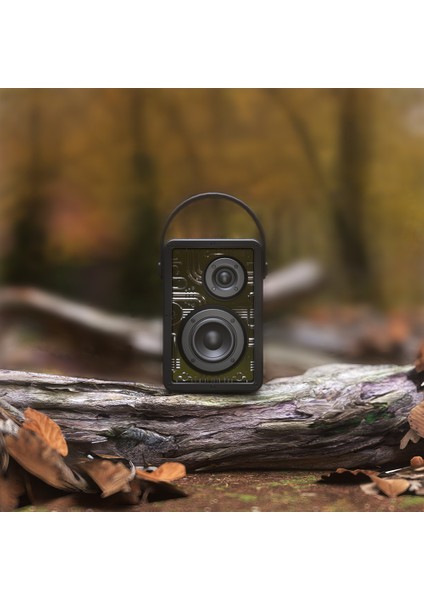 S860 Rgb Işıklı Taşınabilir Bluetooth Speaker Hoparlör V5.3 Siyah