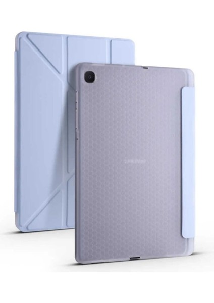 Galaxy Tab S6 Lite P610/P620 Uyumlu Origami Kalem Bölmeli Standlı Kılıf