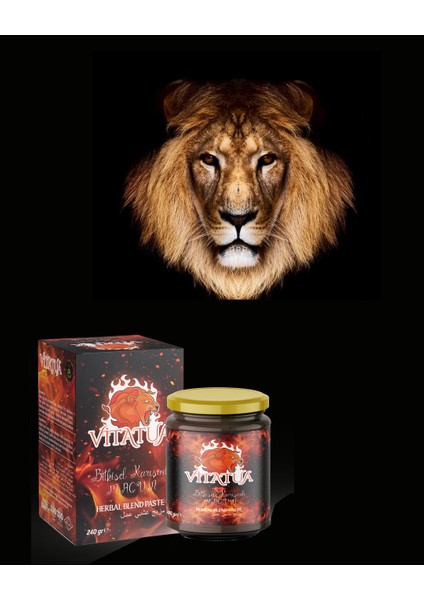 Ginsengli Kuvvet Atom Macunu Bitkisel Karışımlı 240 gr