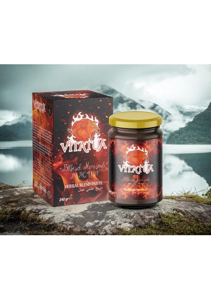 Ginsengli Kuvvet Atom Macunu Bitkisel Karışımlı 240 gr