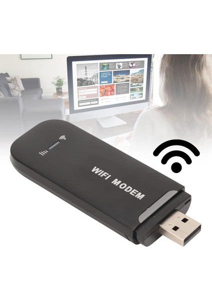 Taşınabilir 4g Lte Kablosuz USB 150MBPS Modem Wifi Adaptörü Yönlendirici Wifi Adaptörü