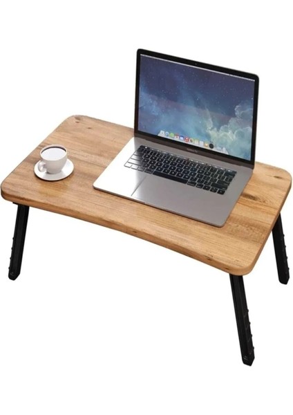 Laptop Sehpası Seyyar Kahvaltı Masası Katlanır Çalışma Sehpası