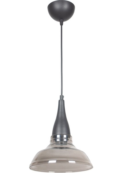 Beray Özel Tasarım Salon - Yatak Odası - Mutfak - Füme Camlı Tekli Avize