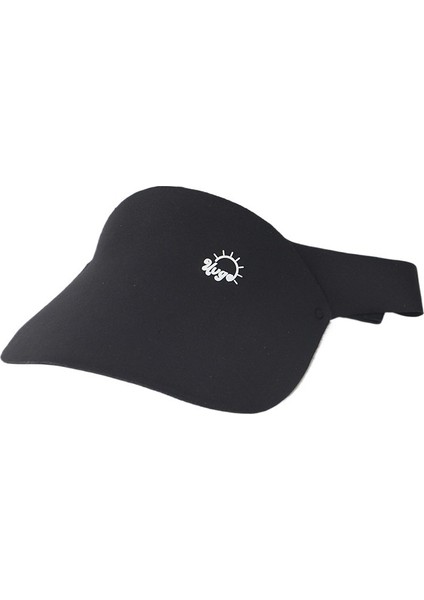 Çocuk Spor Güneş Şapkası Yaz Yüz Örtüsü Güneş Şapkası Kızlar Anti-Ultraviyole Açık Boş Silindir Şapka Erkek Şapkası (Yurt Dışından)