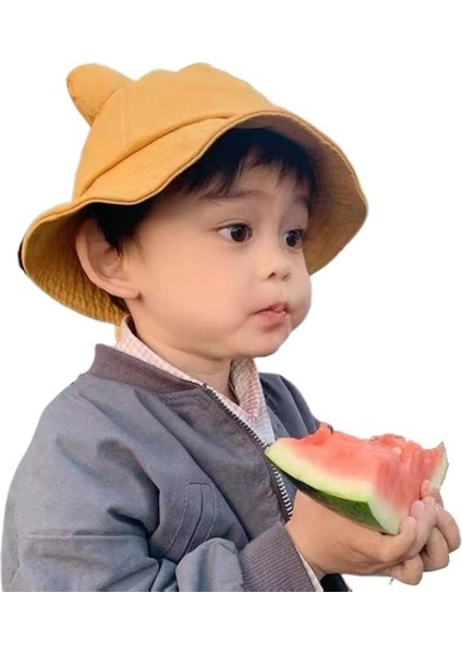 Çocuk Güneş Şapkası 3 Ila 8 Yaş Arası Erkek ve Kız Yaz Bebek Güneş Şapkası Ultraviyole Karşıtı Ilkbahar ve Sonbahar Balıkçı Şapkası Sevimli (Yurt Dışından) fiyatları
