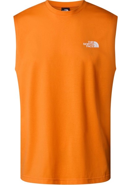 Erkek Sımple Dome Tank Tişört Nf0a87r36hı1