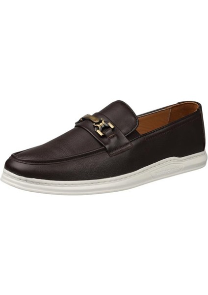 191074 Hakiki Deri Kahve Erkek Günlük Ayakkabı modelleri