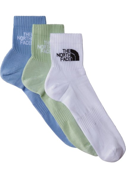 Multi Sport Cush Quarter Sock 3P Unisex Çorap
