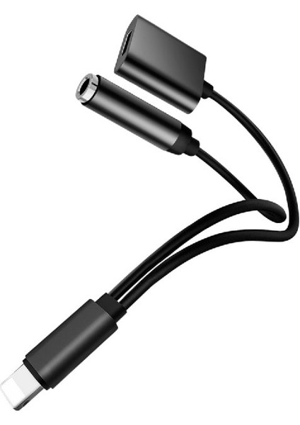 Apple iPhone 6 Uyumlu Lightning Aux Çevirici Şarj Etme SH-016