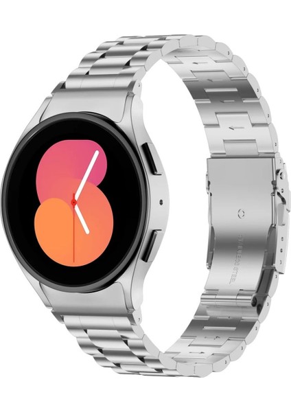 Samsung Galaxy Watch 4 5 6 Pro 40 44 Classic 42 43 46 47 mm Uyumlu Klasik Paslanmaz Çelik Kordon