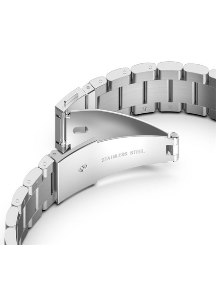 Samsung Galaxy Watch 4 5 6 Pro 40 44 Classic 42 43 46 47 mm Uyumlu Klasik Paslanmaz Çelik Kordon