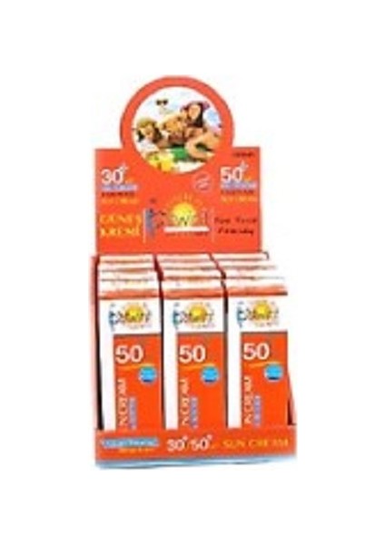 Güneş Kremi SPF50 100 ml - 12'li Stand
