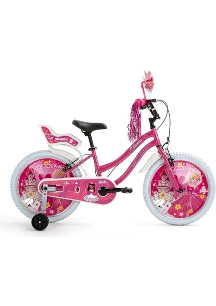 Queen 20 Jant 30CM Çocuk Bisikleti Metalik Pembe-Pembe