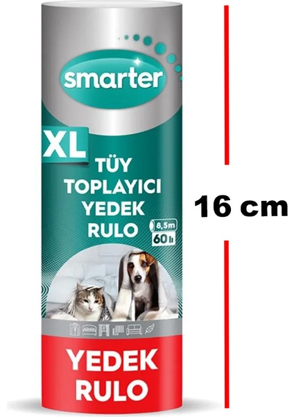 XL Tüy Toplayıcı Yedek Rulo