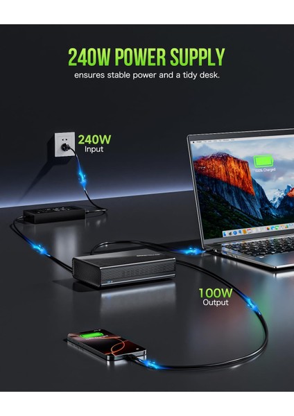 Ad Gp1 Amd Rx 7600M Xt, 8gb Gddr6, Oculink + Thunderbolt 4 Destekli Egpu Harici Taşınabilir Ekran Kartı