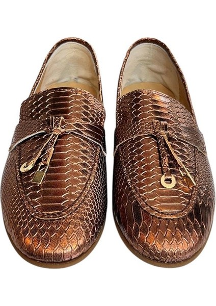 Bakır Deri Loafer