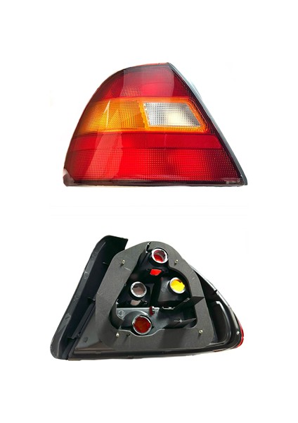 Honda Civic Stop Euro 1998-2000 Sol (Kırmızı-Sarı) ,33501-ST3-G11-S
