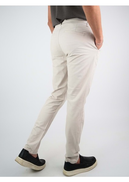 Erkek Keten Jogger Krem Pantolon fiyatları