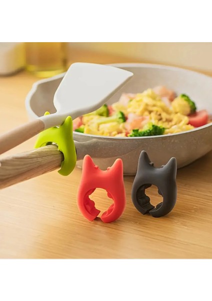 Silikon Tencere Kepçe Kaşık Tutucu fiyatları