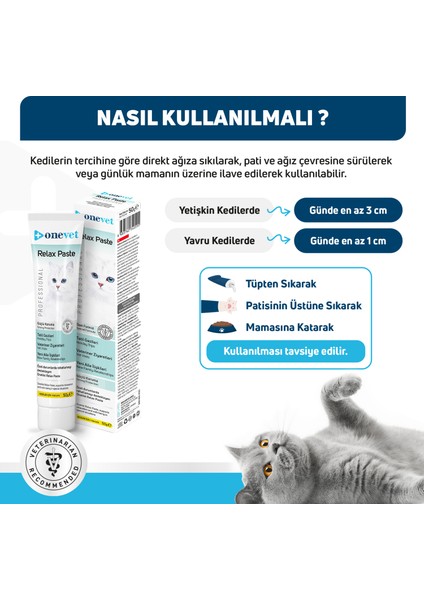 Kedi Relax Paste Macun 50 gr.