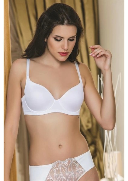 Günlük Kullnıma Uygun Sütyen Beyaz (BRF1450)