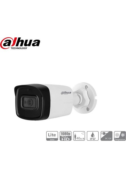 HAC-HFW1200TL-0360B 2MP 3.6 mm IR Bullet Kamera