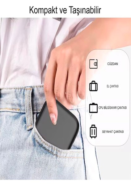 Aynalı 8 In 1 Çok Fonksiyonlu Seyahat Seti Çoklayıcı Çevirici Aynalı Stand