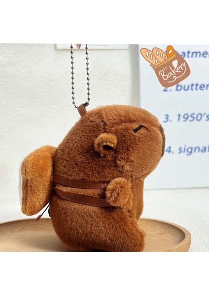 Kuyruk Sallayan Kapia Bebek Anahtarlık Kolye Biblo Peluş Oyuncaklar (Yurt Dışından)
