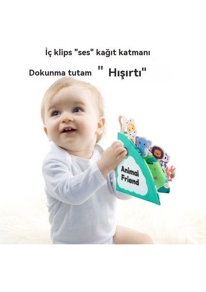 Erken Çocukluk Eğitimi 0-1 Yaşında Bebek Kağıt Aydınlanma 3-6 Ay Eğitici Oyuncak (Yurt Dışından) modelleri