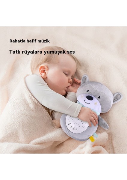 Çocuk Müzik Bebek Uyku Yıldızlı Gökyüzü Projeksiyon Işık Yatıştırıcı Peluş Oyuncak (Yurt Dışından) fiyatları