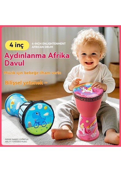 Çocuklar Için Oyuncak Afrika Davul (Yurt Dışından)