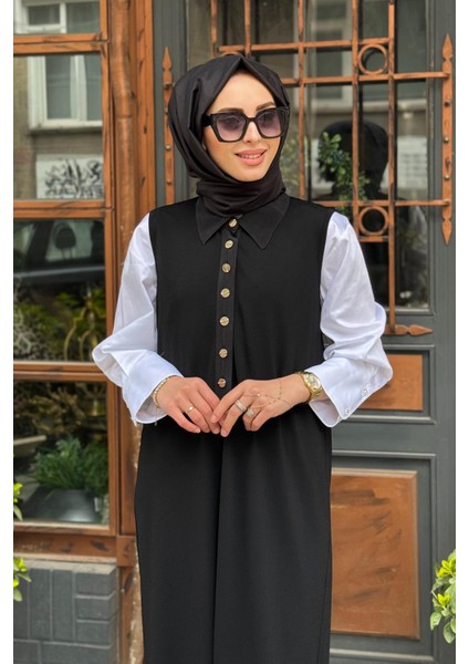 Elbise T25Y-4029 Siyah