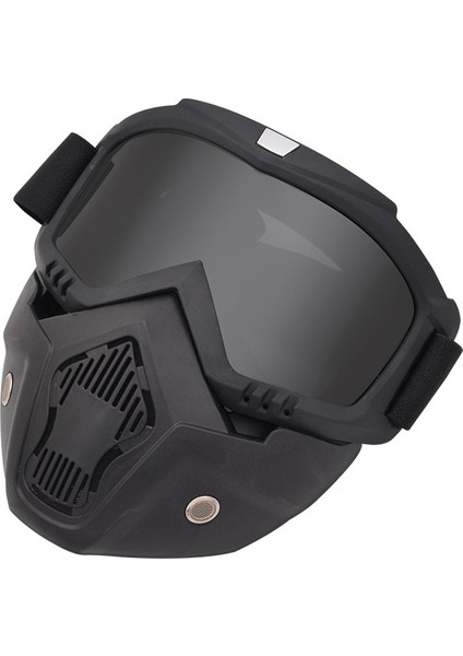 Gözlük Maskesi Off-Road Kask Gözlüğü Dağcılık Kayak Gözlüğü Motosiklet Koruyucu Maske (Yurt Dışından)