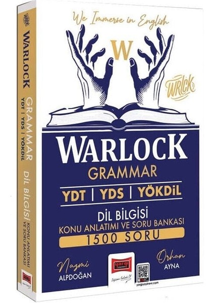 Yargı Ydt Yds Yökdil Warlock Grammar Dil Bilgisi Konu Anlatımı ve Soru Bankası - Nazmi Alpdoğan Yargı Yayınları