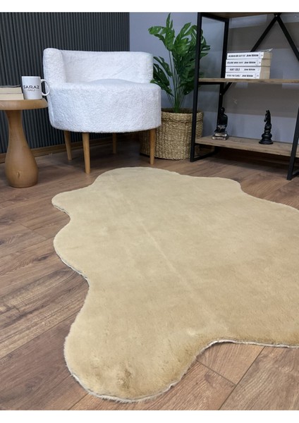 Tavşan Tüyü Post Peluş Ultra Yumuşak Post Puffy Cappuccino fırsatları