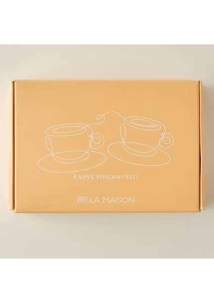 Golden 2'li Kahve Fincanı Seti Gold (90 cc)