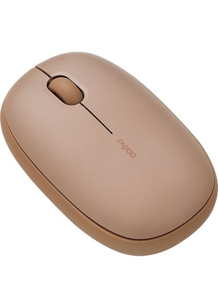 M660 Kahverengi Çok Modlu Bluetooth Kablosuz Sessiz Mouse