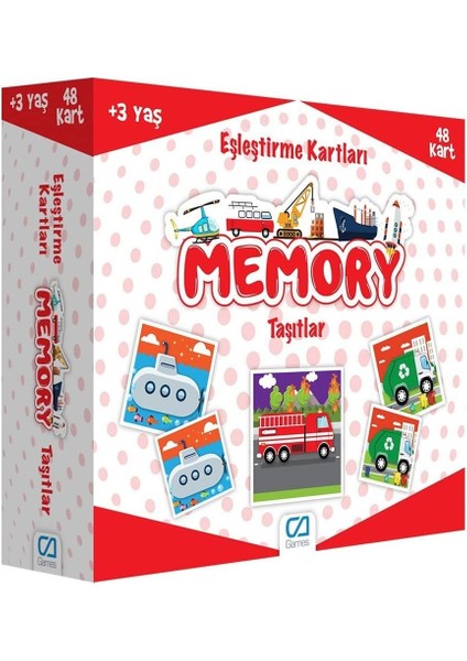 Games Memory Taşıtlar (CA.5038)