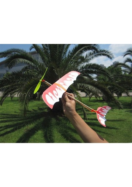 Slalom Uçağı Diy Mermi Atıcı Eğitici Oyuncak Uçak (Yurt Dışından)