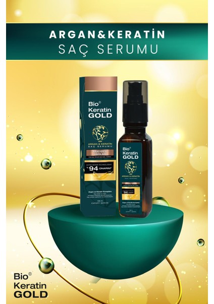 Argan & Keratin Yağlı Saç Serumu 100ML