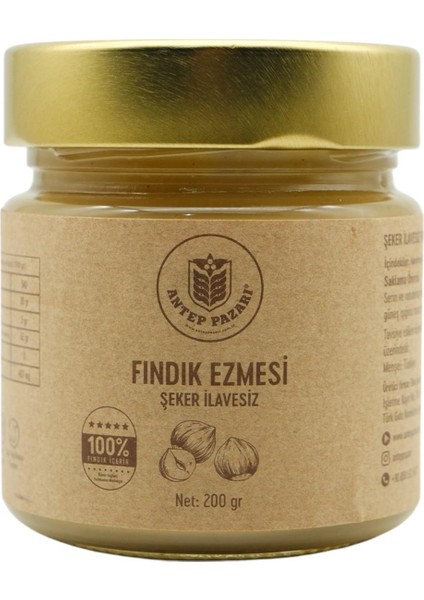 ANTEP PAZARI Fındık Ezmesi 200 gr fiyatları