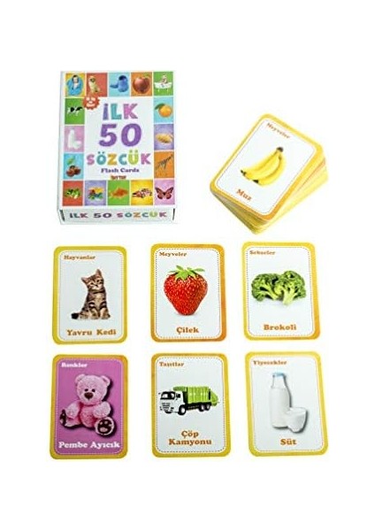 Flash Card Ilk 50 Sözcük